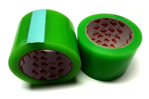 Scotch (banda) verde pentru lipirea foliei de solar, aditivat UV