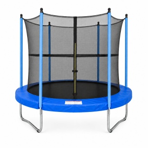 Trambulină de grădină 244 cm cu plasă de protecție