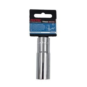 Cap cheie tubulara FIXTEC 1/2" 19x76mm adanc