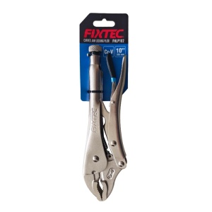 Cleste autoblocant FIXTEC 10" cu mandibula curba