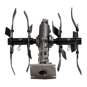 Cultivator pentru motocoasa, lame drepte