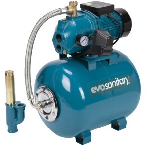 Hidrofor cu ejector Evosanitary JET MQ 370D EPTO, 24L, cod 673863