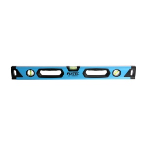 Nivela Aluminiu FIXTEC 60 cm cu 3 Bule Precizie 0.5 mm/m