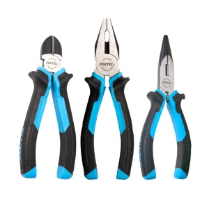 Set clesti FIXTEC 3 piese, Cr-V, coating negru