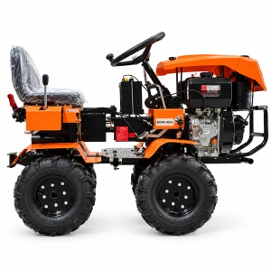 Tractoras Agricol Diesel 4x4, 12.5 CP, cu Scaun si Volan, BD195E-4Drive