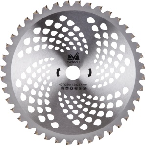Disc motocoasa cu dantura vidia 40 dinti diametrul 250 mm Evotools