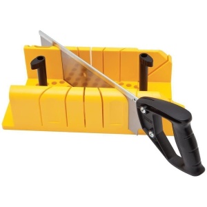 Dispozitiv pentru taiat in unghi Stanley 1-20-600 cu ferastrau si cleme