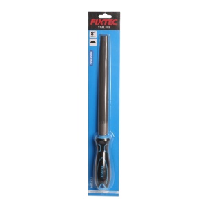 Pila Semirotunda FIXTEC 200 mm din Otel, cu Maner Ergonomic