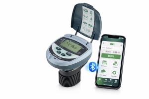 Programator irigatii Galcon 6100BT Bluetooth, 4 Zone, IP68, Alimentare pe Baterie