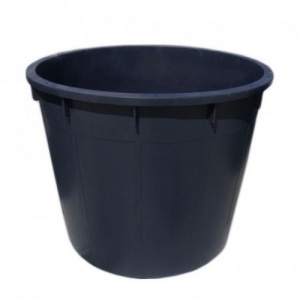 Cada plastic (Rezervor negru PEHD) 350 l