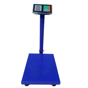 Cantar platforma electronic 300 kg cu display pe stativ