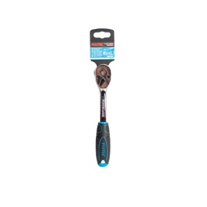 Cheie clichet FIXTEC 3/8" cu maner curbat CR-V