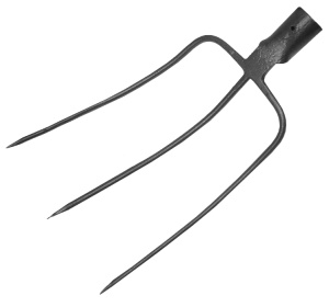 Furca Forjata Gri Carbon / l[inch]: 8; N[t]: 3
