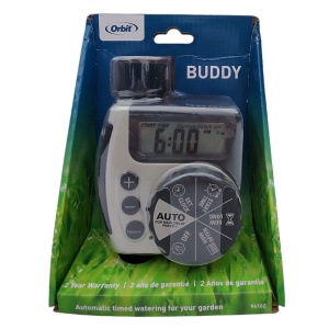 Robinet cu temporizator si ecran LCD mare, Orbit Buddy