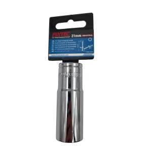 Cap cheie tubulara de impact 21 mm, FIXTEC, prindere 1/2