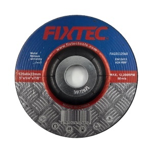 Disc abraziv de slefuire FIXTEC 125x6x22mm
