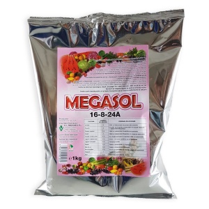 Ingrasamant MEGASOL 16-08-24, stimuleaza cresterea productiei
