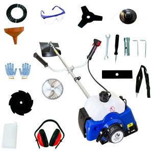 Motocoasa Benzina, 12 Accesorii, 42.5CC - Heimdall HM-4212 la