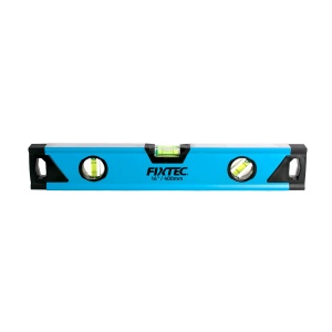 Nivela Aluminiu FIXTEC 40 cm cu 3 Bule Precizie 0.5 mm/m