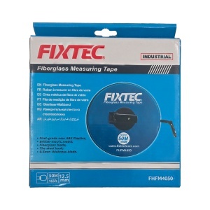 Ruleta fibra FIXTEC 50m, cadru ABS