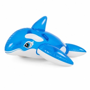 Saltea gonflabila Intex Wet Set, model balena, 152 x 114 cm, pentru copii 3+