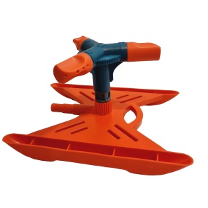 Aspersor Turbo Rotativ cu 3 Brate pe Baza din Plastic Durabil