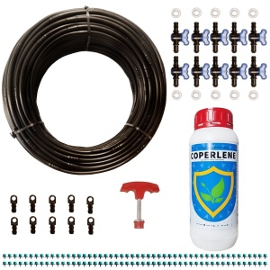 Kit tub orb 100m dezvoltare si inradacinare plante si flori cu 123 accesorii