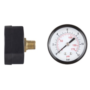 Manometru Apa Axial / P[bar]: 0-12; D[inch]: 1/4