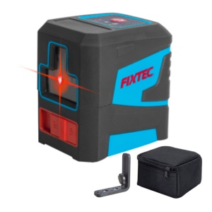 Nivela laser FIXTEC linie rosie, auto-nivelare, raza 5m