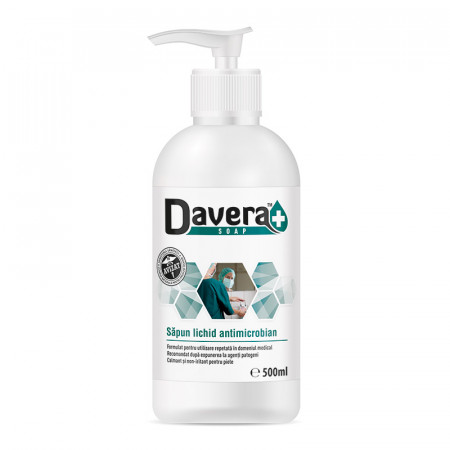 DAVERA SOAP® - Sapun lichid antimicrobian, 500 ml