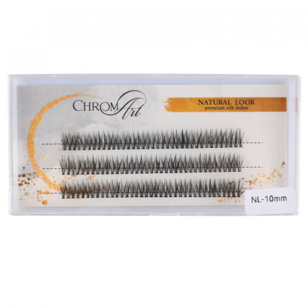 Gene false ChromArt Premium Silk Lashes - Natural Look