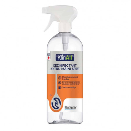KlinAll® - Dezinfectant pentru maini spray, 1 l