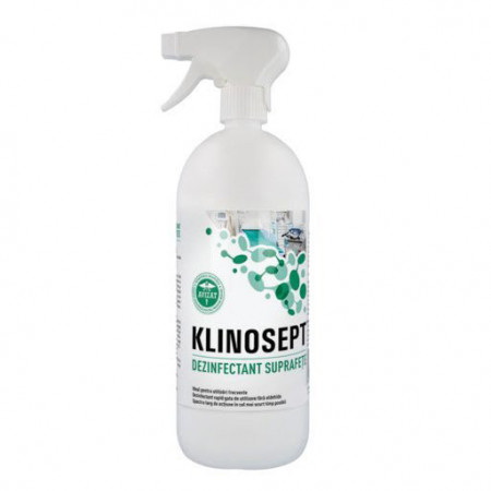 KLINOSEPT® - Dezinfectant rapid pentru suprafete RTU - pe baza de alcool, 500 ml