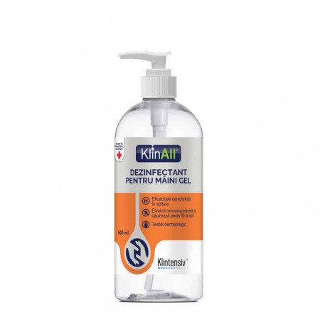 KlinAll® - Gel dezinfectant maini, 500 ml