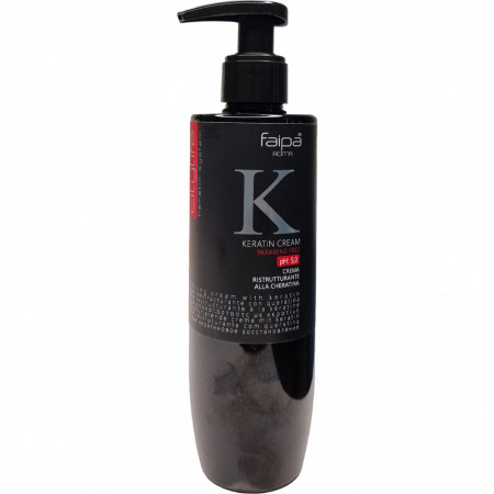 Mască hidratantă păr cu keratină, ulei de argan, macadamia și ulei de măsline Faipa 250 ml.