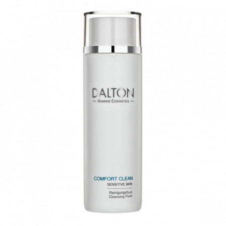 Lapte demachiant pentru ten sensibil cu minerale marine vitamina B5 și vitamnia E Comfort Clean Sensitive Skin Cleasing Fluid 200 ml.