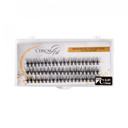 Gene false ChromArt Premium Silk Lashes CURL C