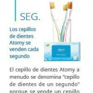ATOMY CEPILLO DIENTES 1 SEGUNDO