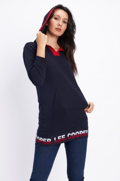 Lee Cooper - Dámske mikiny s dlhým rukávom okrúhlym výstrihom