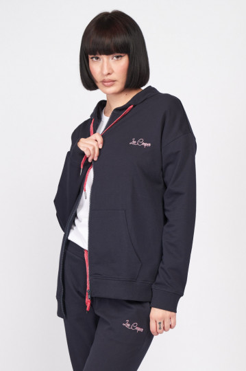 Lee Cooper - Dámské mikiny s kapucí na zip
