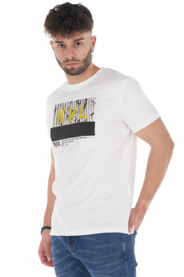 Kenvelo - Tricou barbat din bumbac cu logo