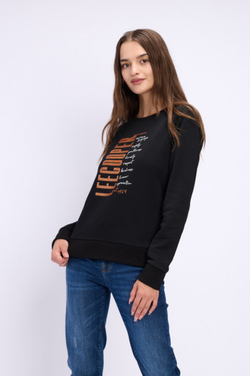 Lee Cooper - Dámské mikiny s dlouhým rukávem kulatým