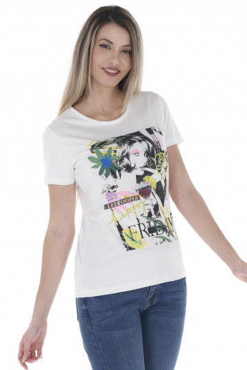 Lee Cooper - Tricou dama cu imagine imprimata