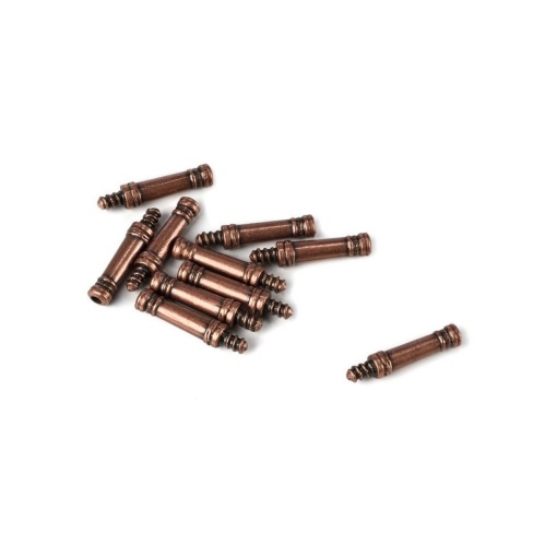 4172/17 Set 10 tevi de tun false pentru navomodele, 17mm, Amati