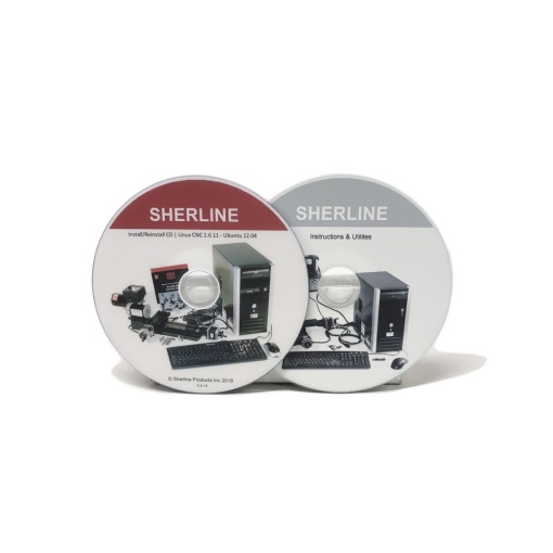 DVD software Sherline Linux OS/LinuxCNC