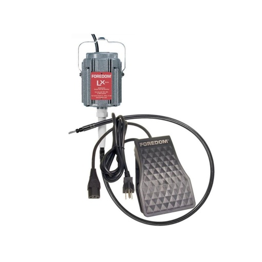 Set motor si transmisie flexibila M.LX-TXR-2C, 5000RPM, Foredom