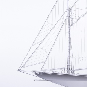 1047 Planuri constructie navomodel Amati, Bluenose, o goeleta de pescuit - Img 6