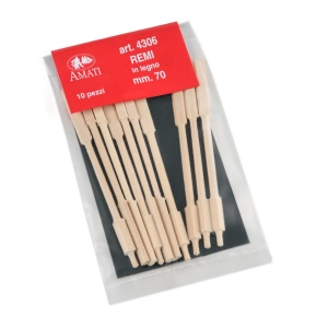 4306 Set 2 vasle din lemn pentru navomodele, Amati - Img 3