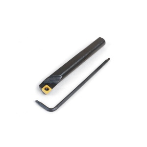 Bare de alezat cu insertie din carbura de tip RH 80°, 8mm pentru strung Sherline - Img 1