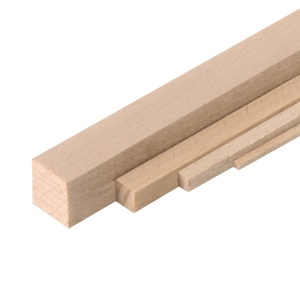 Tija din lemn de tei 100 cm pentru modelism, Amati